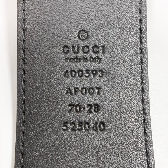Gucci GG Marmont Smooth Leather Belt 70 28 main image 4